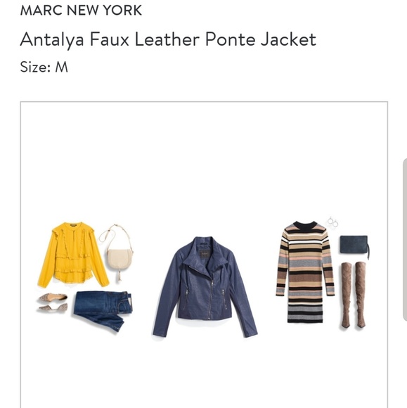 Marc New York blue jacket - Picture 2 of 8